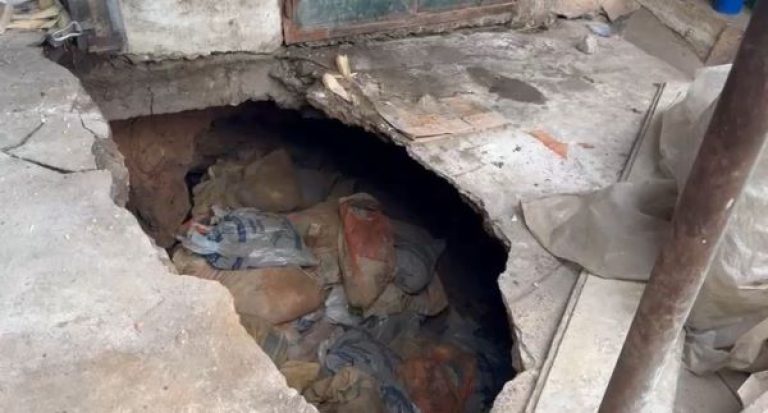 Market Floor Collapses in Tarkwa