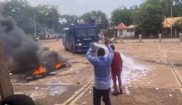 Police Restore Calm After Fierce Confrontation with Tamale Technical University Students