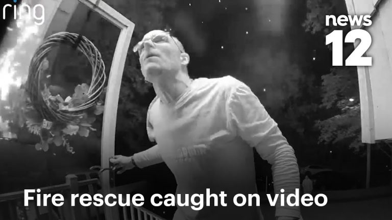 Watch: Family Escapes Burning Home as Embers Rain Down in Shocking Video