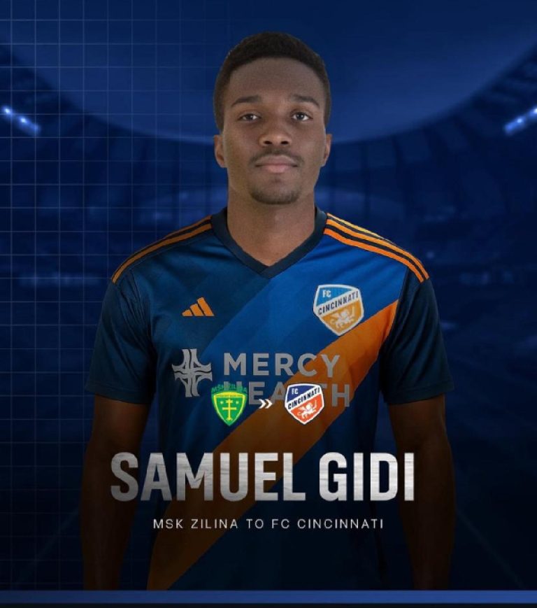 Ghanaian Star Samuel Gidi Signs for FC Cincinnati