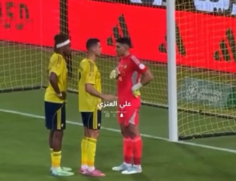 (Watch) Ronaldo’s Words Fire Up Al Nassr Keeper to Deny Late Penalty