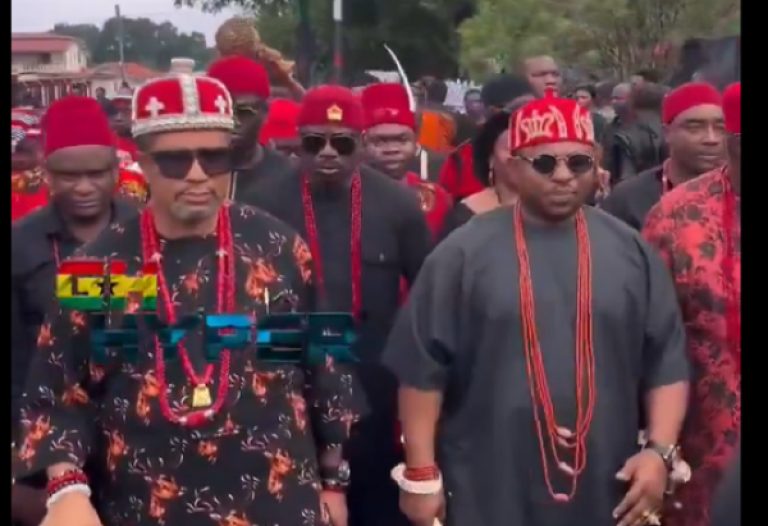 Igbo King Snubbed at Manhyia—Handshake Denied During Asantehemaa Funeral