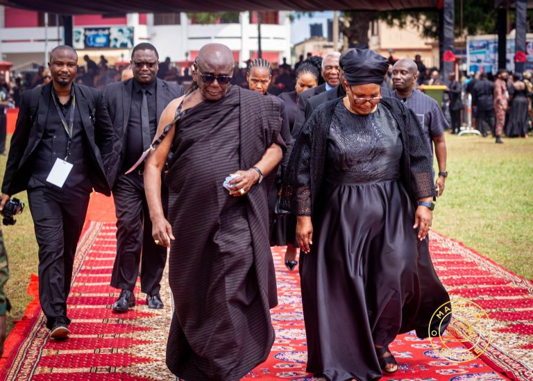 See Pictures of Eswatini Kingdom Delegation at Asantehemaa's Burial Rites