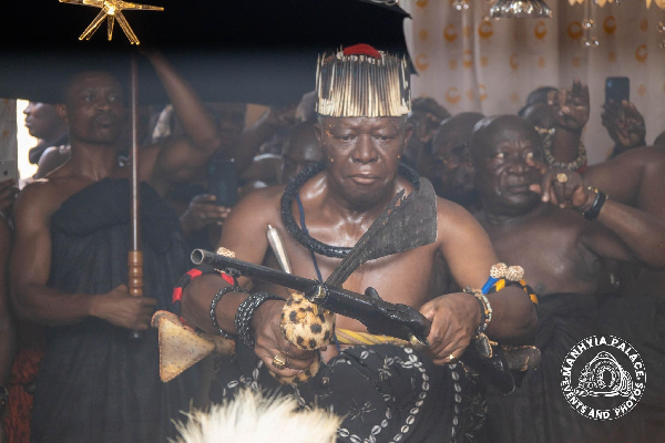 (Video) Ashanti Royal Protocol Explained—Only Two Chiefs Allowed After Otumfuo Is Seated