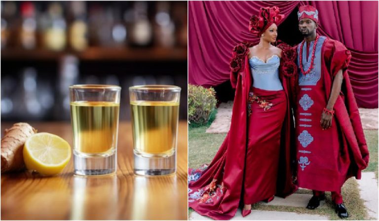 Ginger Shots from Accra Go Viral at Mr Eazi and Temi’s Dubai Wedding