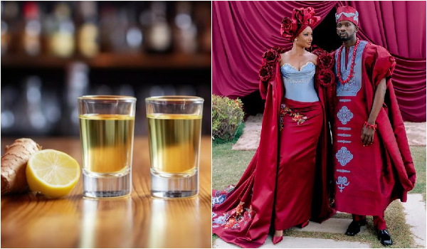Ginger Shots from Accra Go Viral at Mr Eazi and Temi’s Dubai Wedding