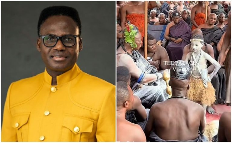 Prophet Issues Chilling Warning Over 7-Year-Old Fetish Priest at Asantehemaa's Burial Rites