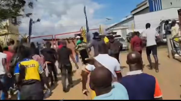 (Video) Cameroon: Referee Beaten and Chased Into Forest After Controversial Match