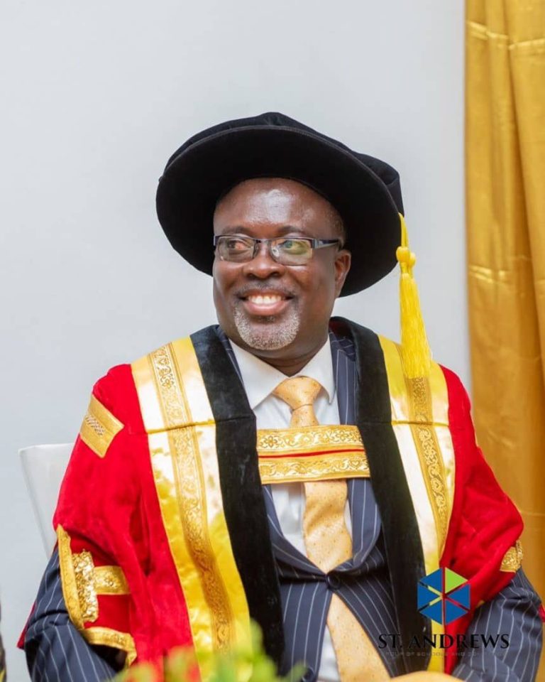 Dr. Asiedu Fights Back—Says GTEC Is Being Used for Political Mischief and His 'Dr' Title is Not Fake