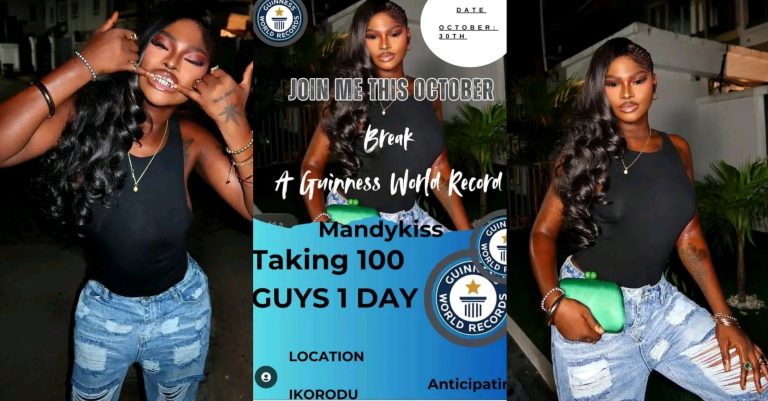 Mandy Kiss Announces Controversial Guinness World Record Attempt