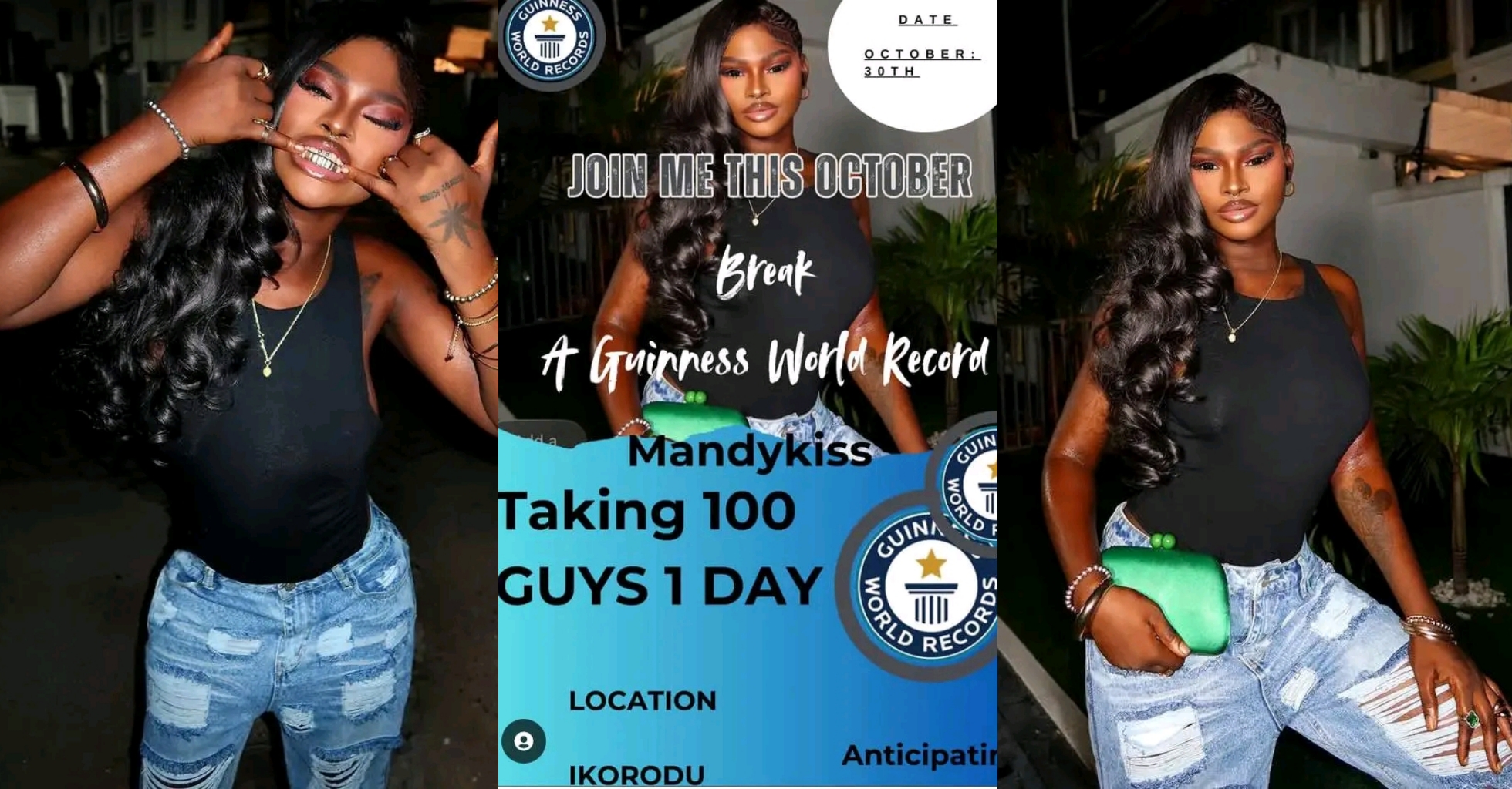 Mandy Kiss Announces Controversial Guinness World Record Attempt