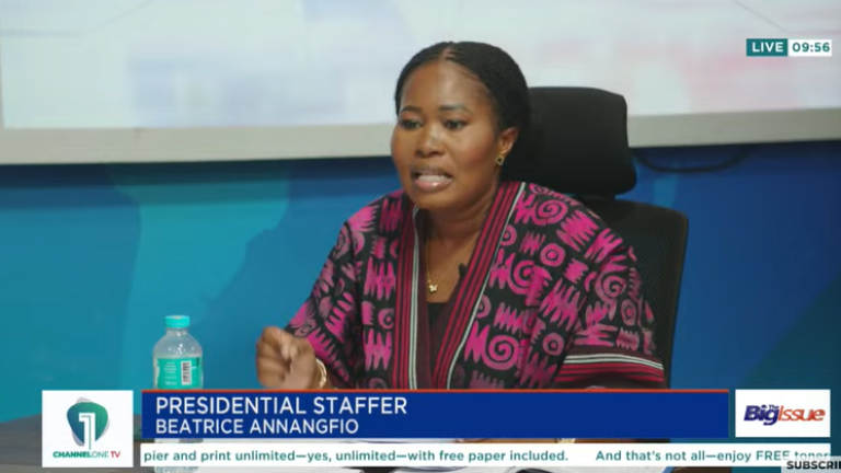 Presidency Breaks Silence—Beatrice Annan Says CJ Removal Wasn’t Political