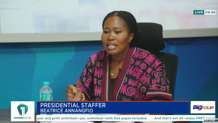 Presidency Breaks Silence—Beatrice Annan Says CJ Removal Wasn’t Political