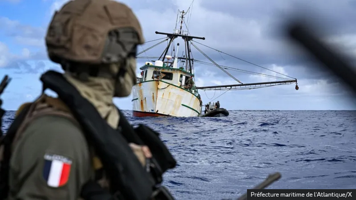 French Navy Seizes $610 Million Worth of Cocaine Off West Africa French Navy Seizes $610 Million Worth of Cocaine Off West Africa