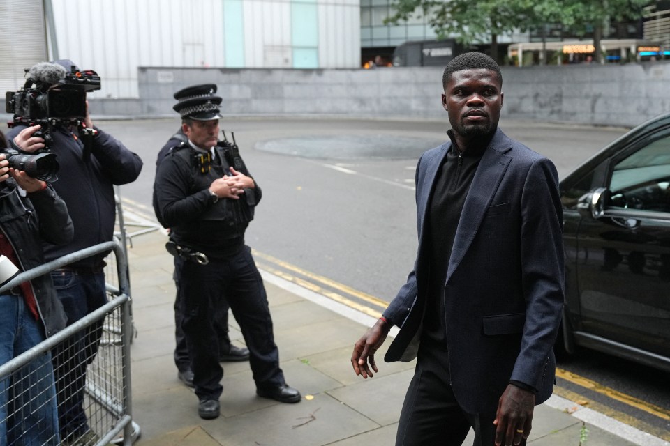 Ex-Arsenal Star Partey Pleads Not Guilty to Six Serious Charges at Southwark Crown Court