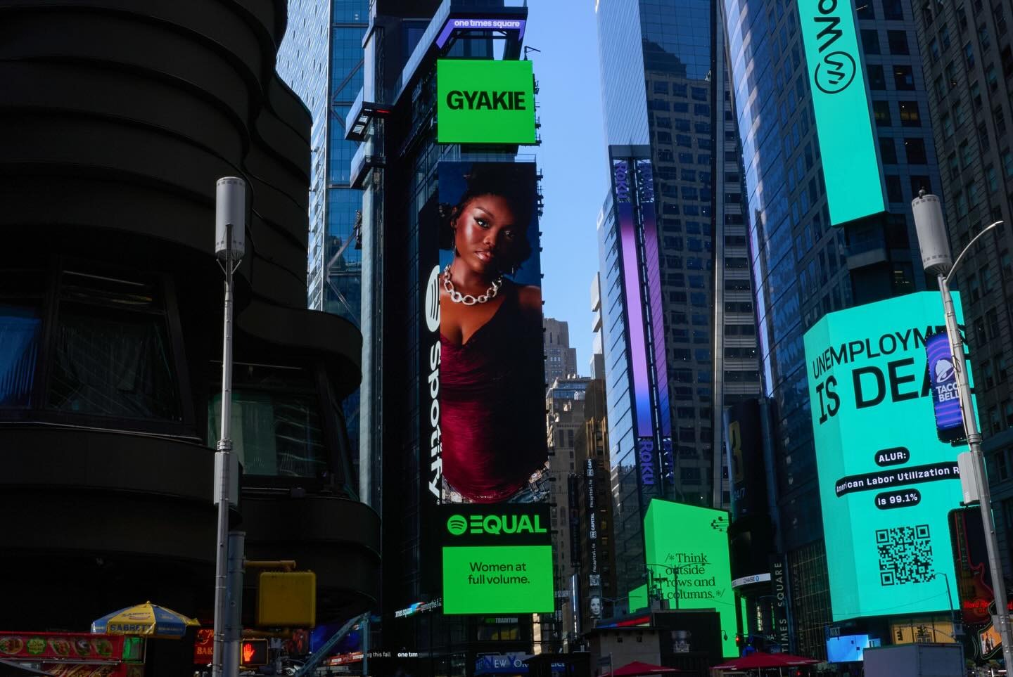 Gyakie Lights Up Times Square! Ghana’s Afro-Fusion Queen Goes Global with After Midnight