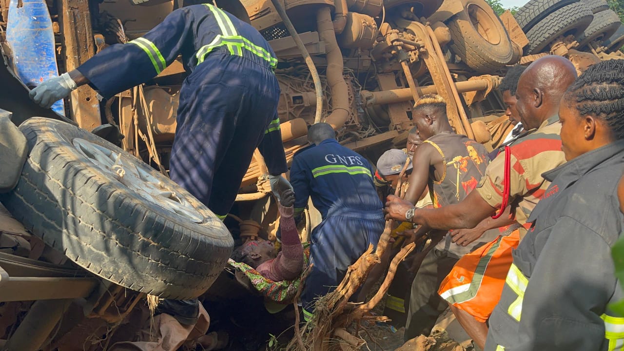 Four killed, 12 injured in Cape Coast–Accra Highway crash