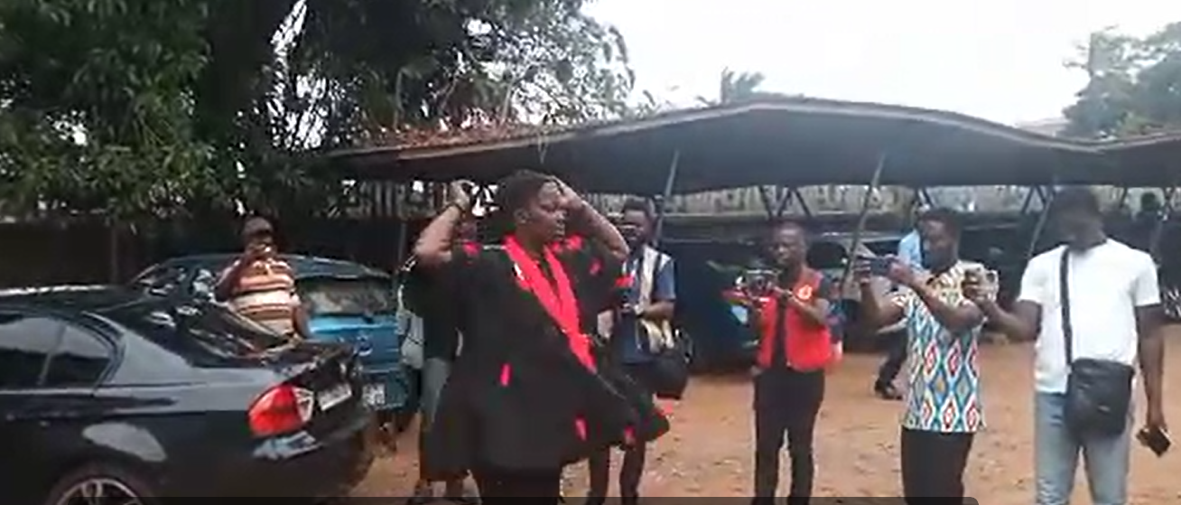 Courtroom Chaos as Aunt of Slain Immigration Officer Breaks Eggs, Calls Down Curses