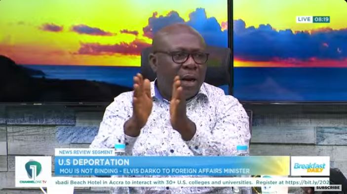 Ghana Not Doing the US a Favour by Accepting Deportees