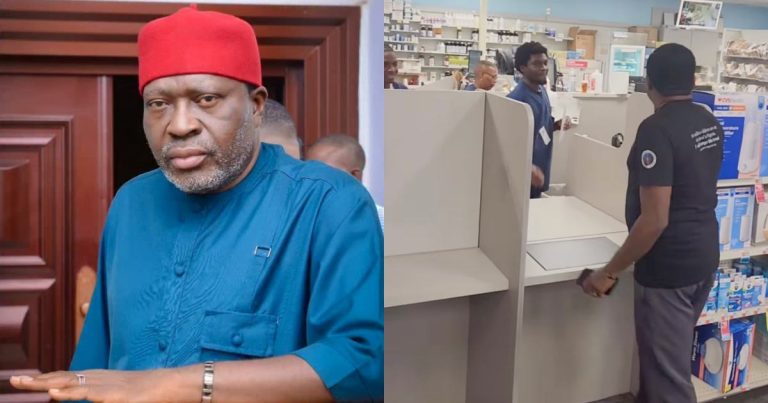 Kanayo O. Kanayo Surprises Son at Work in the US