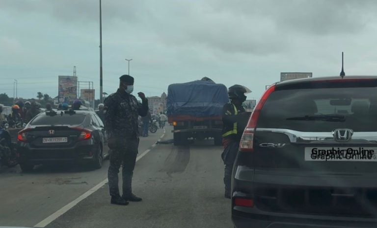Truck Drags Man to Death Near Police Training Academy in Accra