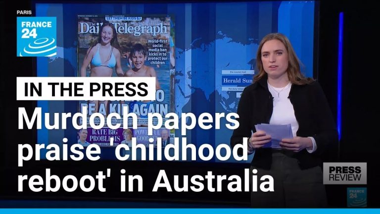 Murdoch papers praise 'childhood reboot' as social media ban starts in Australia