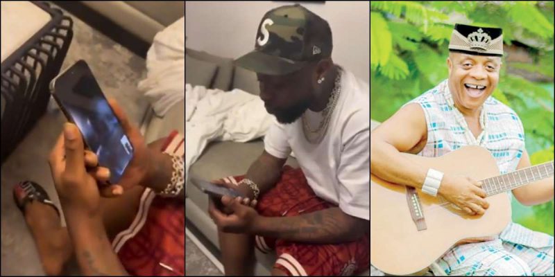 Davido Pays Tribute to Veteran Musician Ahead of New Collaboration