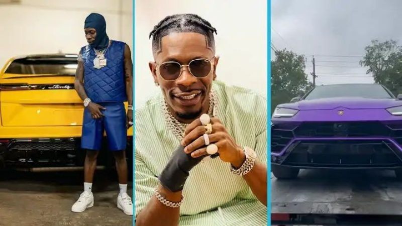Shatta Wale’s Bold Response to Alleged Fake Lamborghini Claims Goes Viral