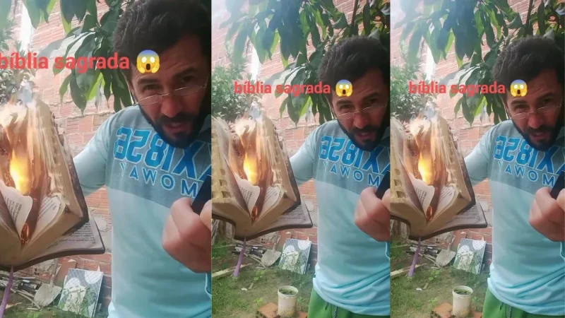 Man Who Burned Bible Online Found Dead in Brazil Under Mysterious Circumstances