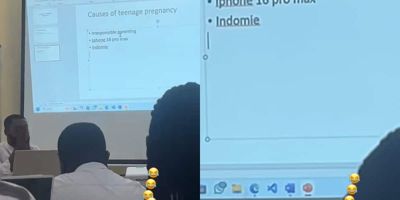 Viral Video: Teacher Blames iPhone 16, Indomie for Teenage Pregnancy