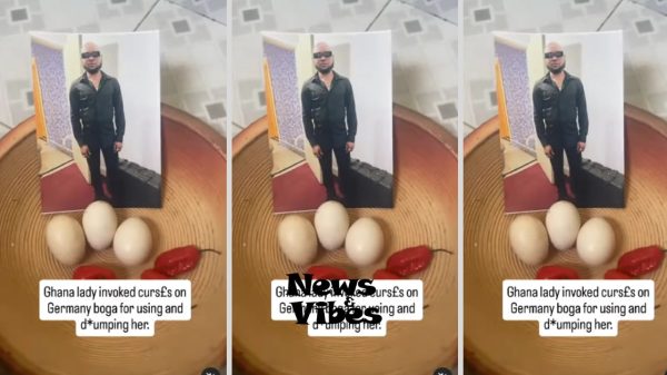 Furious Ghanaian woman curses German-based ex-lover for using and dumping her