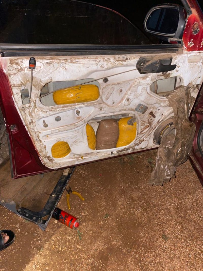 Police Bust Drug Duo With Weed Stuffed Inside Car Engine and Doors