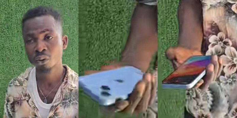 Man’s Plan to Flip Stolen iPhone 14 for Profit Backfires in Viral Video