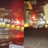 (Video) Witnesses Watch in Horror as Man Slumps and Dies in His Car on Lagos Road