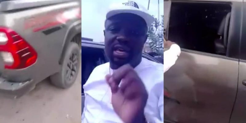 Car Robbed Right Outside Police Station