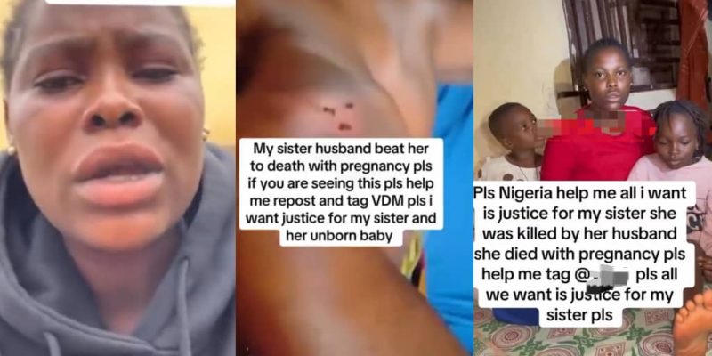 (Video) Pregnant Woman Allegedly Beaten to Death by Husband