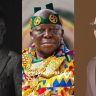 Otumfuo jams to Kinaata's songs
