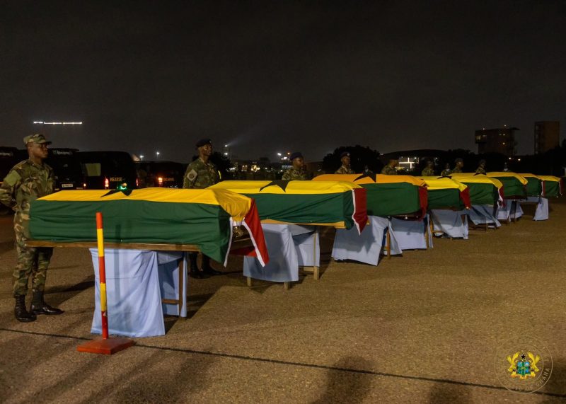 Ghana to Honour Military Helicopter Crash Victims with State Funeral at Black Star Square