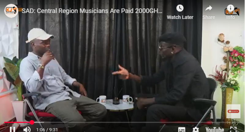 Cape Coast Musicians are Always Underpaid Compared to Those Invited from Accra and Kumasi