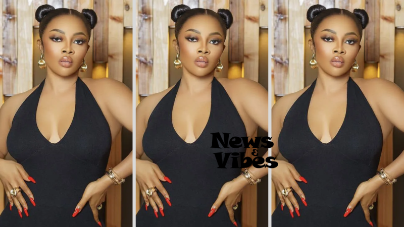 Toke Makinwa compliments BBNaija housemate Shaun during surprise visit