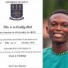 Top Legon graduate appeals for job on social media; Netizens react