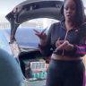 (Video) Delivery driver refuses to hand over customer's order over lack of tip