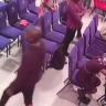 (Video) Fake usher steals new member's phone