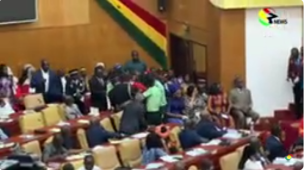 Watch the Moment President's Bodyguard Collapsed During Final State of the Nation Address