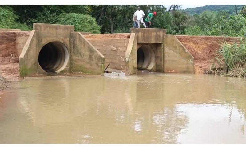 Collapsed Bontibor Bridge Leaves Farmers Stranded