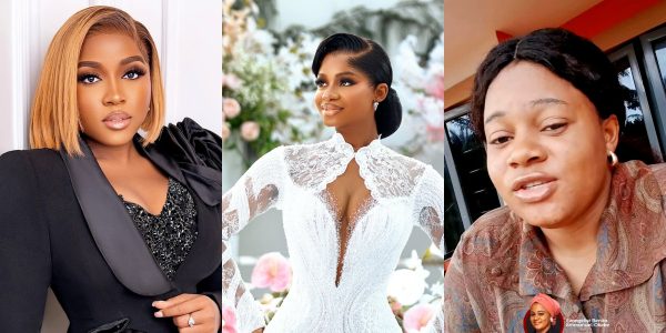 Stop Dragging God Into Fashion – Outrage Erupts Over Bridal Dress Veekee Said Was Inspired by Holy Spirit