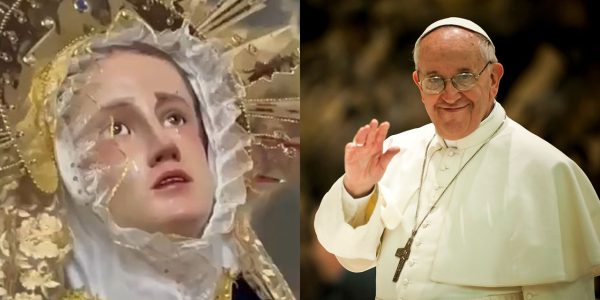 Mysterious Tears from Virgin Mary Statue Raises Eyebrows Before Pope's Passing
