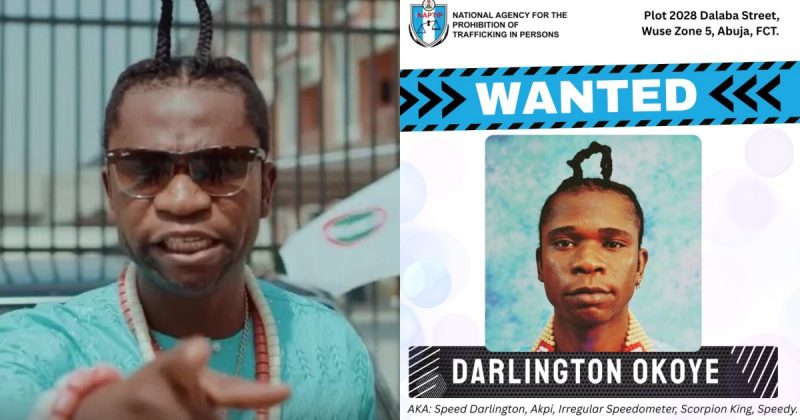 Speed Darlington Drags NAPTIP to Court Over Rape Allegation Fallout