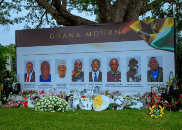 Ghana Armed Forces Warn Media Over Speculation in Deadly Helicopter Crash