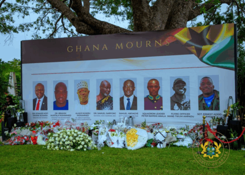 Ghana Armed Forces Warn Media Over Speculation in Deadly Helicopter Crash